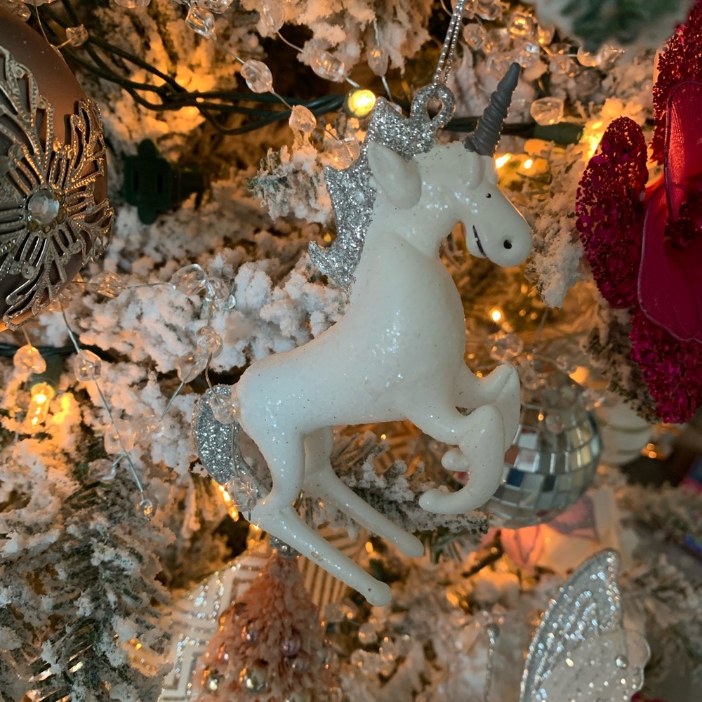 10 piece whimsical animals Christmas ornament set